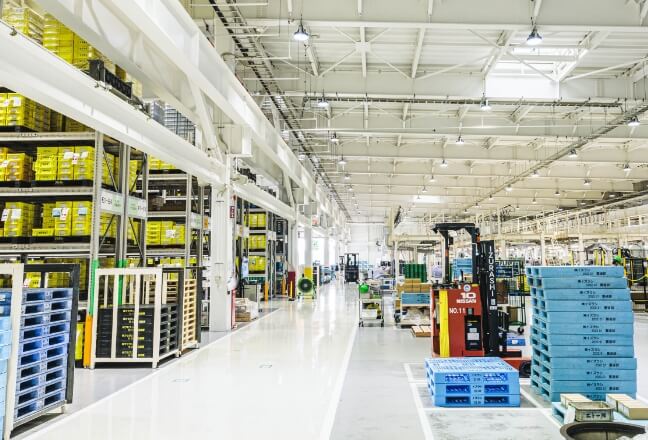 綺麗で快適な職場